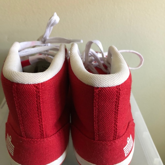 Admiral Red Woman's Sneakers - Picture 4 of 5